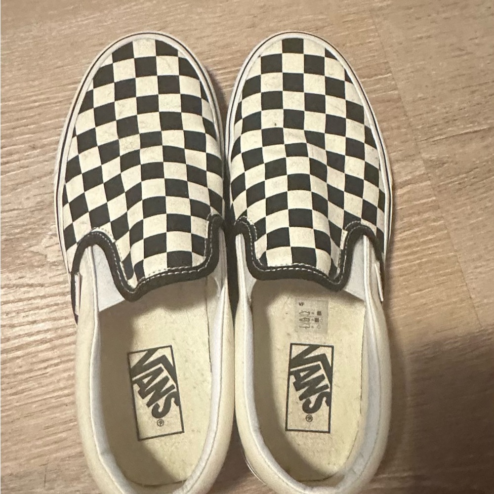 COPY - Vans Black and White Checkered Slip-On Sneakers